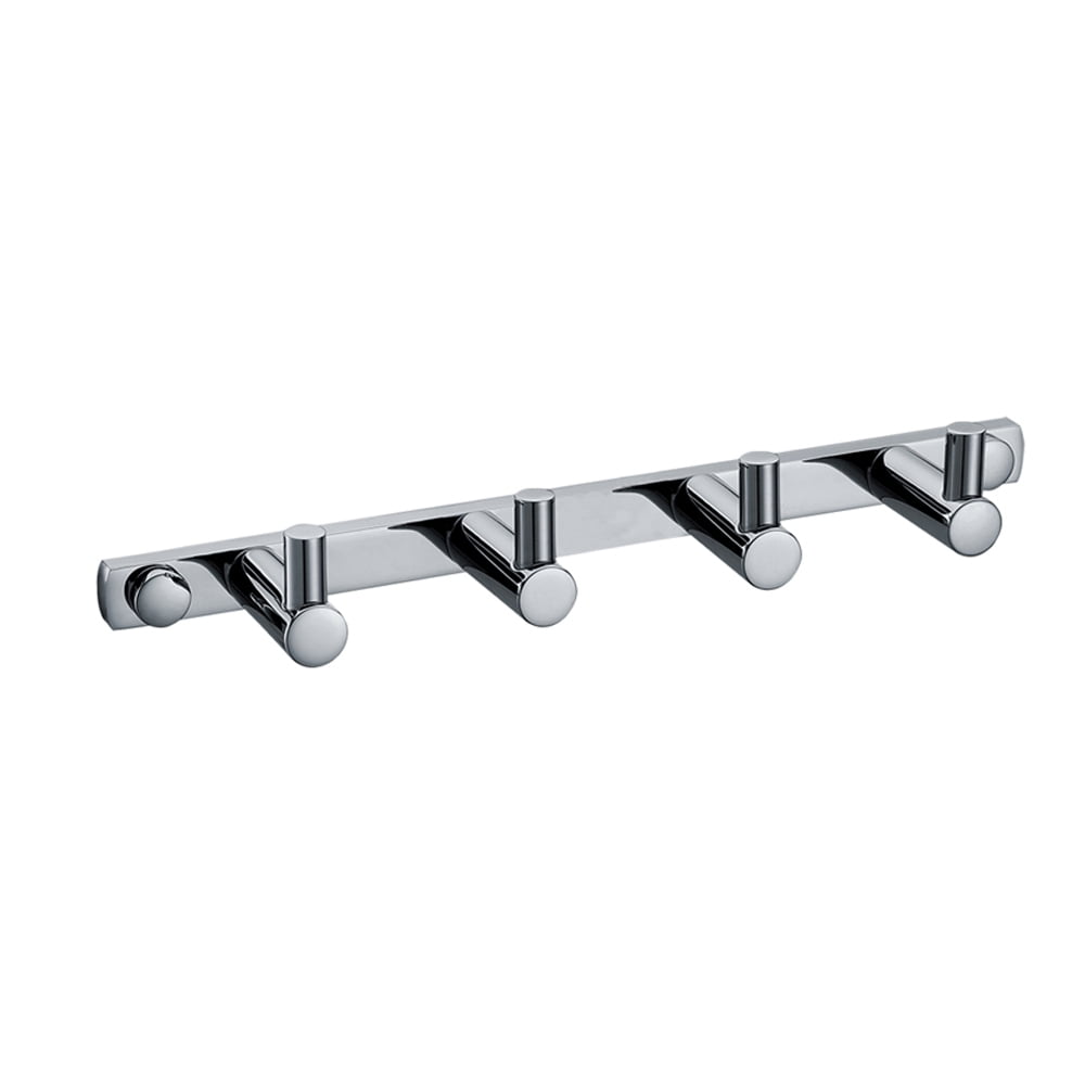 Picture of ALFI Brand AB9528 Wall Mounted 4 Prong Robe & Towel Hook Bathroom Accessory, Polished Chrome