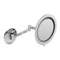 Picture of Alfi Brand ABM9WLED-PC 9 in. Wall Mount Round 5x Magnifying Cosmetic Mirror with Light - Polished Chrome