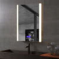Picture of ALFI ABMC2432BT 24 x 32 in. Single Door LED Light Bluetooth Medicine Cabinet&#44; Grey