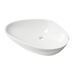 Picture of ALFI Brand ABC914 23 in. Fancy Above Mount Ceramic Sink&#44; White