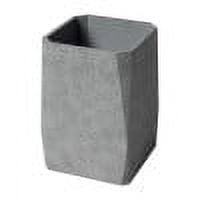 Picture of ALFI Brand ABCO1045 12 x 8 in. Solid Concrete Gray Matte Waste Bin for Bathrooms