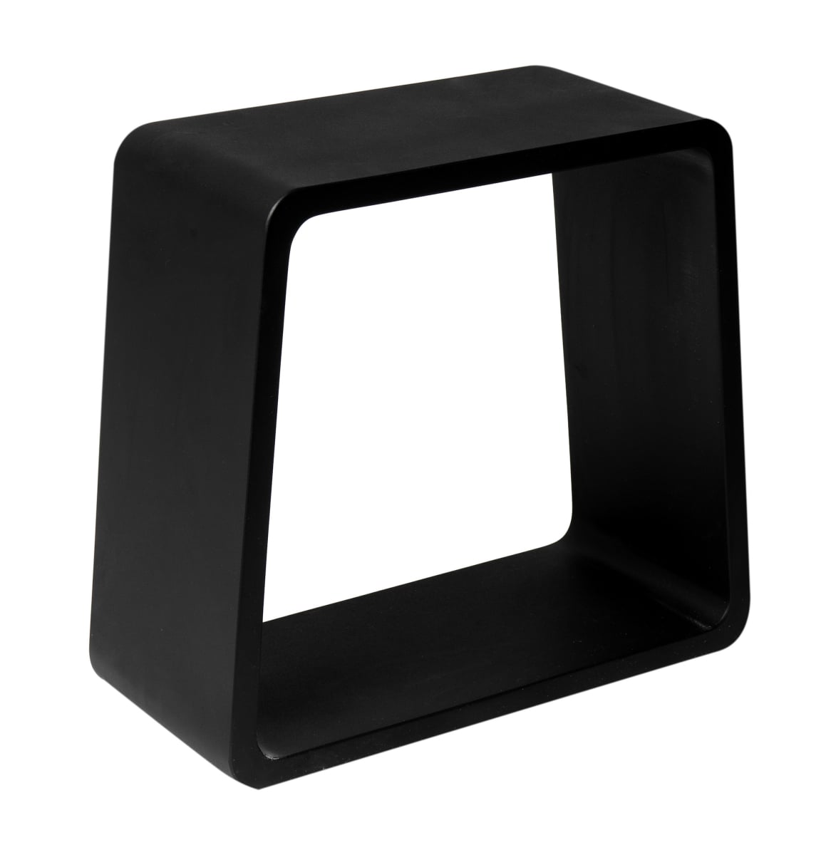 Picture of ALFI ABST55BM Solid Surface Resin Bathroom & Shower Stool - Black Matte