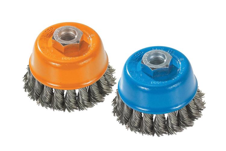 13G314 3 x 0.62 in.-11 Stainless Steel Wire Cup Brush