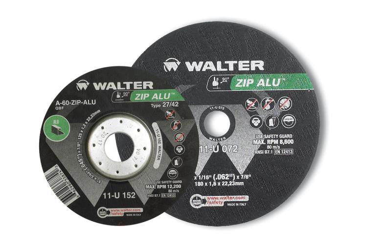 11U052 5 x 0.04 x 0.87 in. Zip Aluminum Cut Off Wheel - Arbor Type 1
