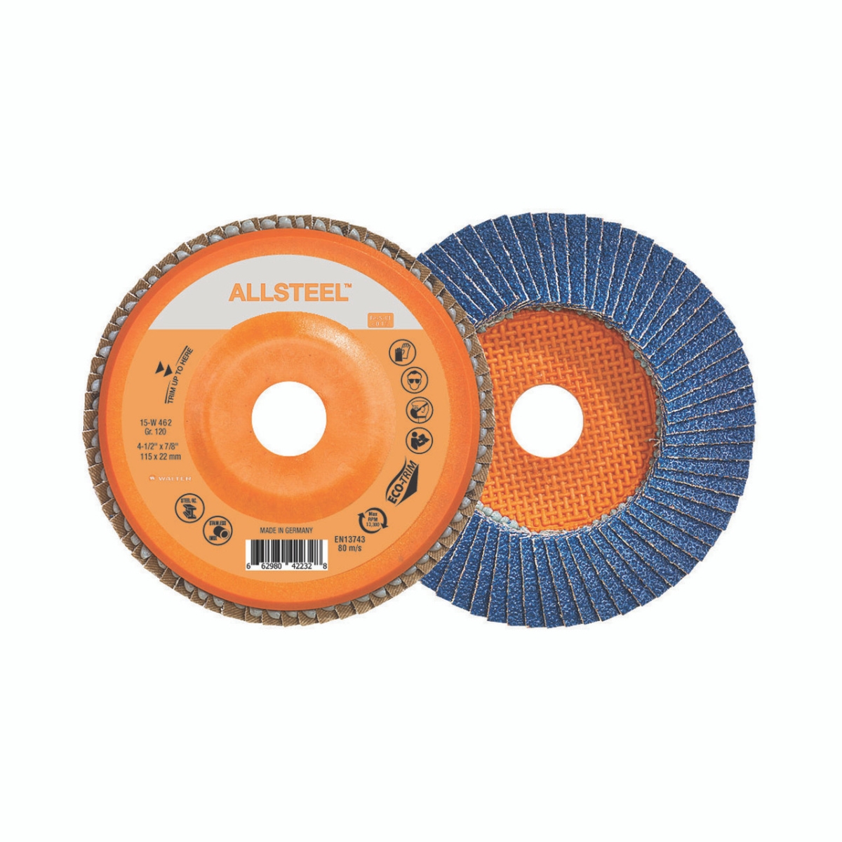 15W462 4.5 x 0.87 in. GR120 Grit Arbor