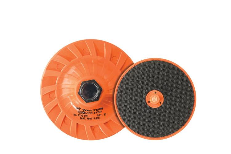07Q044 4 x 0.62 in.-11 Quick-Step Backing Pad
