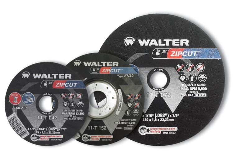 11T070 7 x 0.06 x 0.62 in. Zip Cut Off Wheel - Arbor Type 1