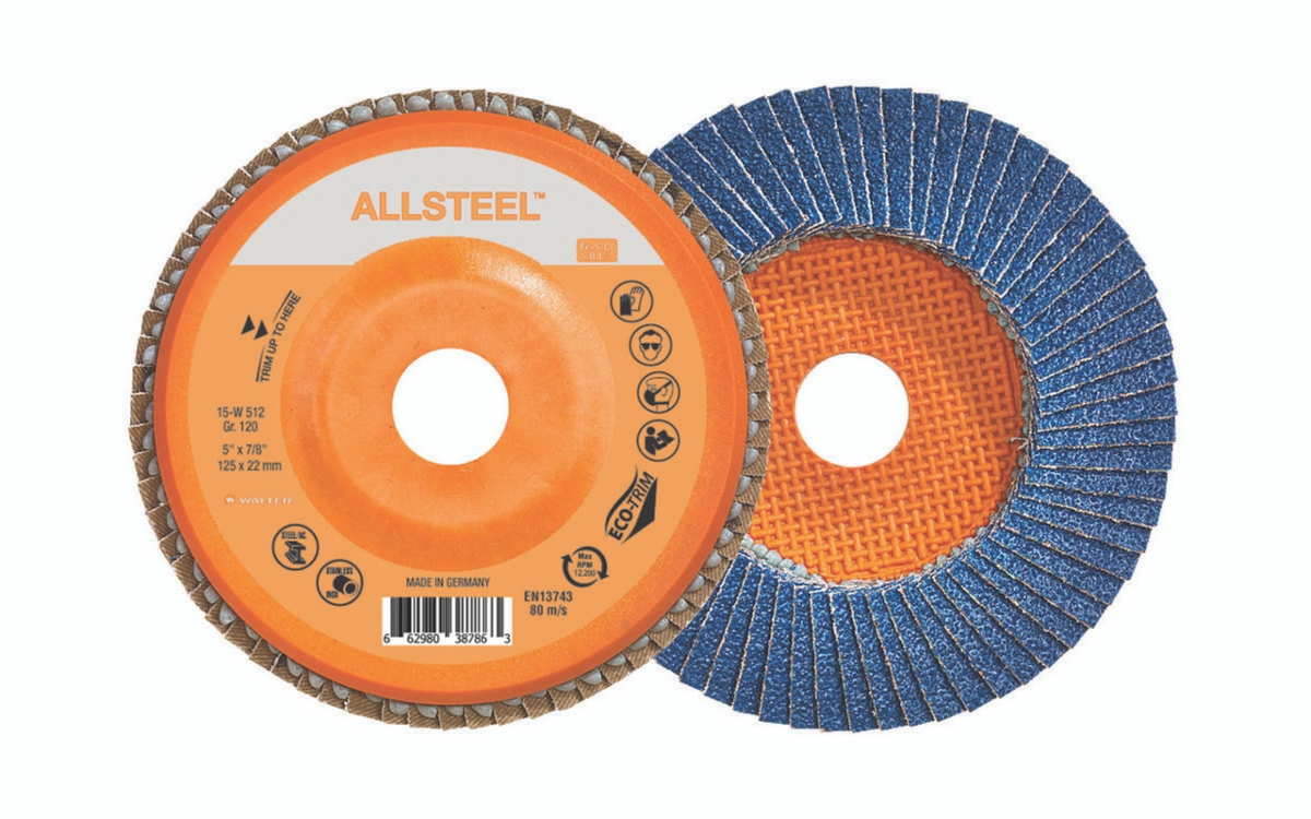 15W512 5 x 0.875 in. GR120 Grit All Steel