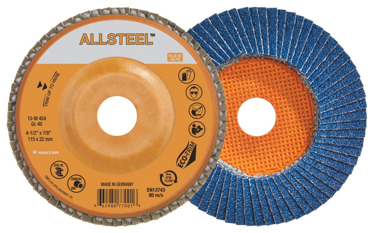 15W506 5 x 0.875 in. GR60 Grit All Steel