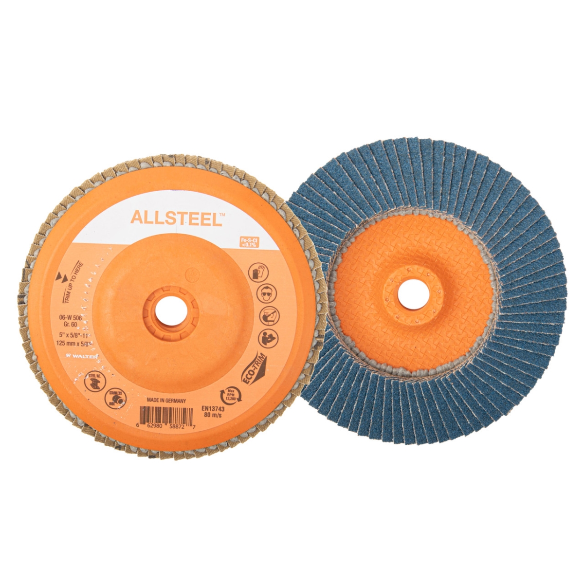 06W506 5 in. GR60 Grit All Steel Spin - On Filter