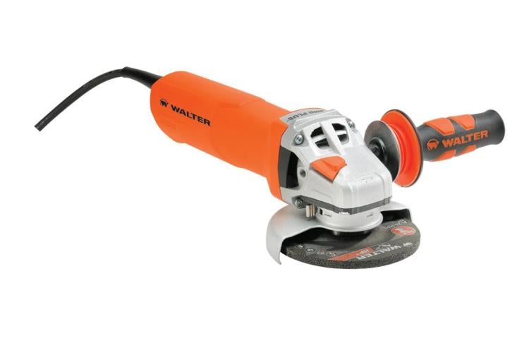 MINI PLUS Right Angle Grinder, Corded, Variable-Speed, 5 in, POWERGUARD, DYNAMAX Speed Controler
