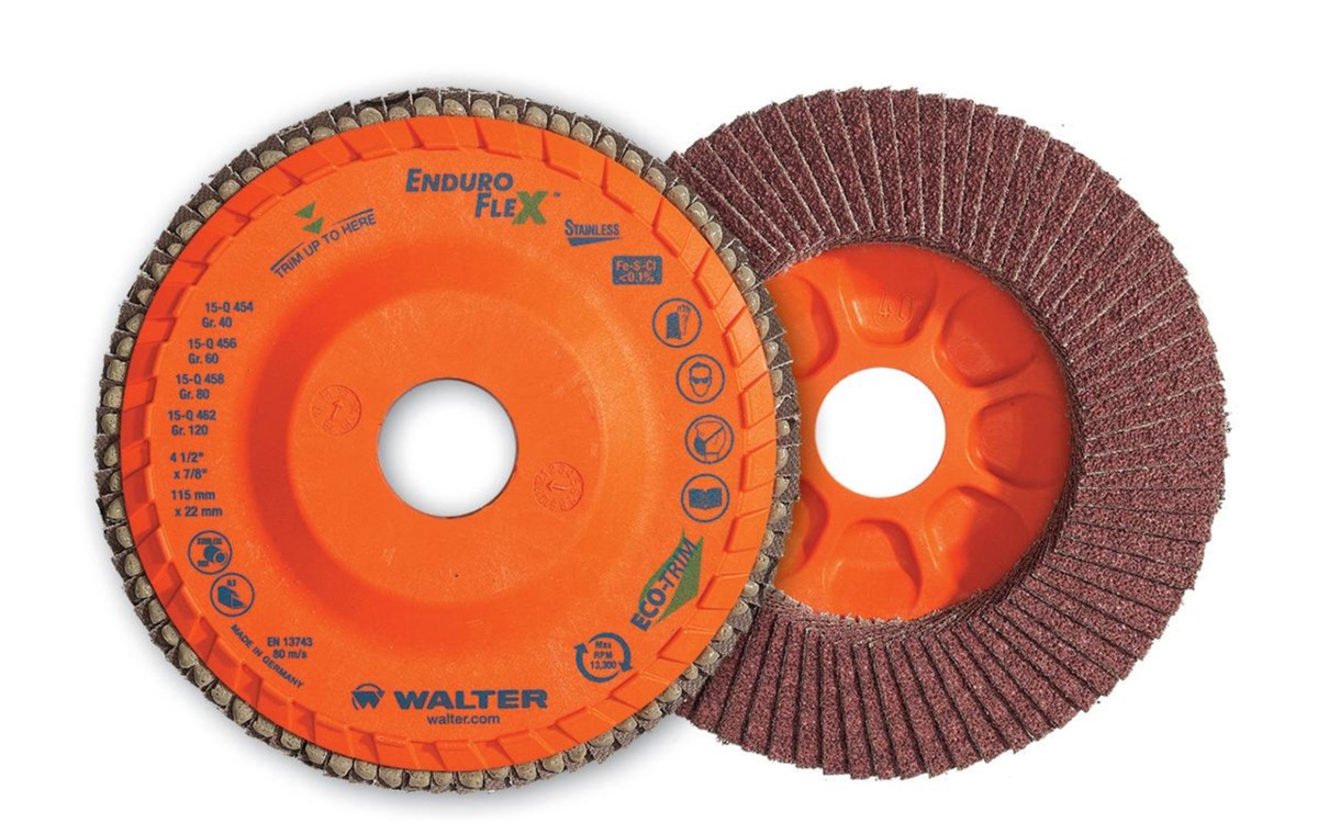 06F506 5 in. 60 Grit Enduro-Flex Spin-On Flap Disc