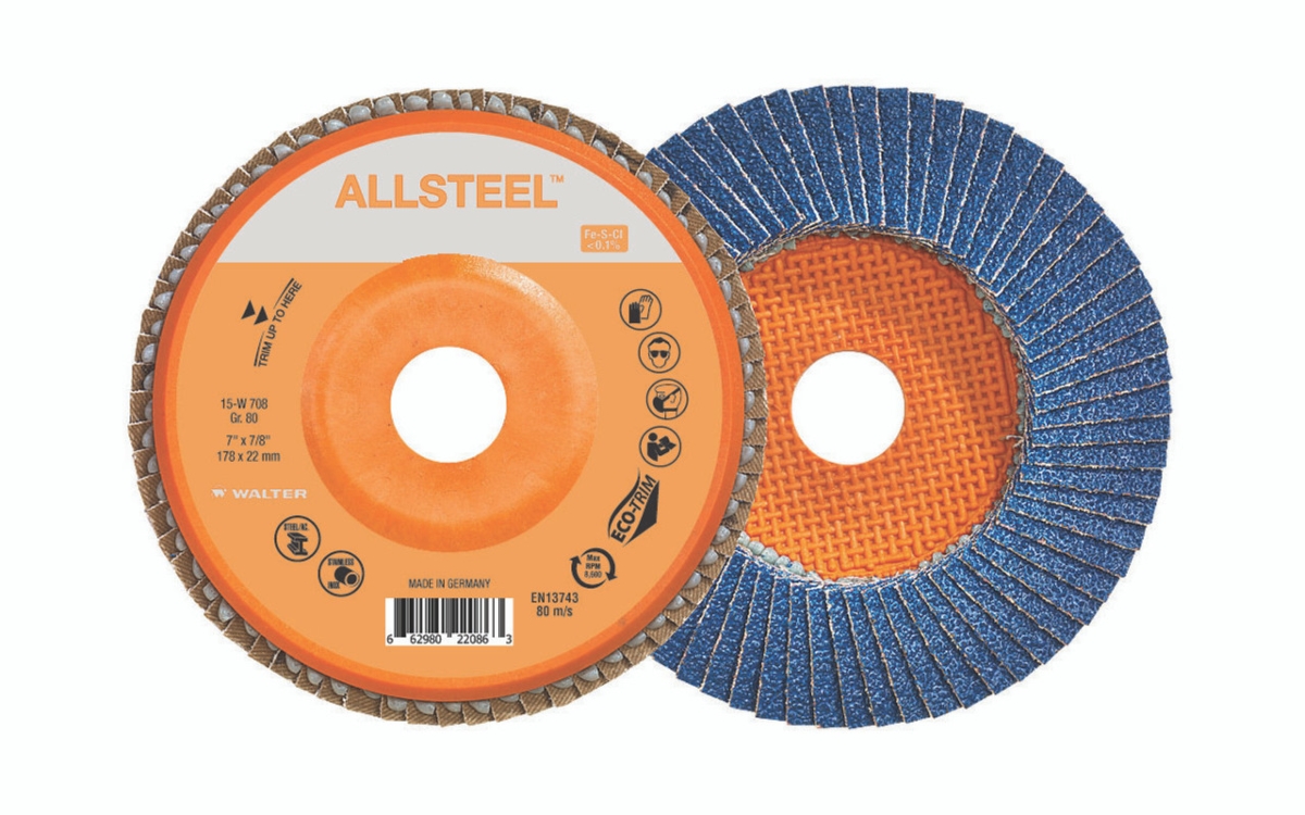 15W708 7 x 0.875 in. GR80 Grit All Steel
