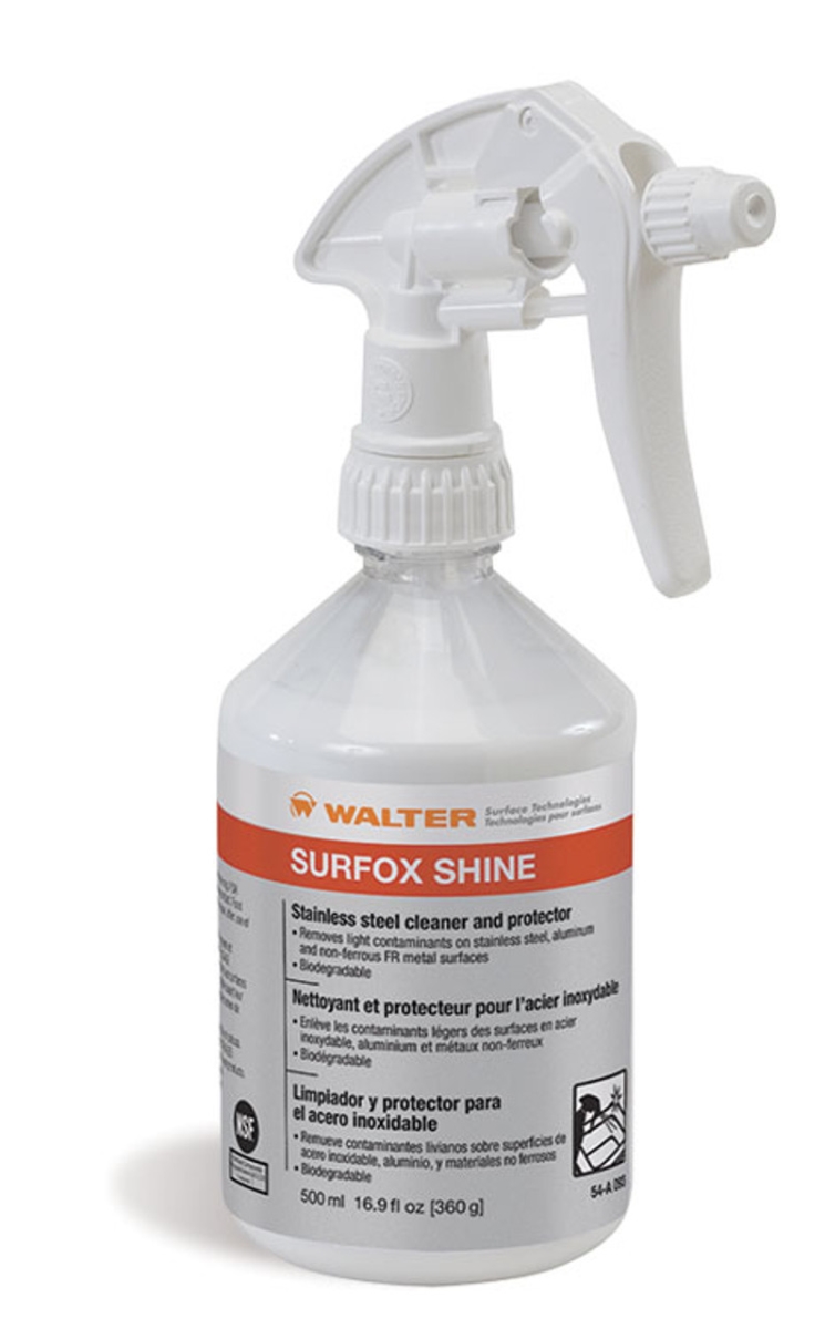 54A095 3.78 Liter Surfox Shine Stainless Steel Cleaner