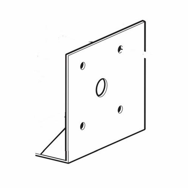 9505-05 Left Bracket with Gas Blower
