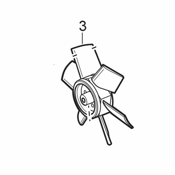Allegro 6-Blade Com-Pax-ial Fan (9534-05)