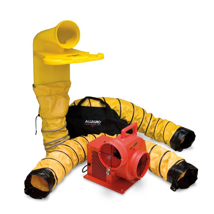 Allegro 8" HD AC Explosion-Proof 9503 Blower Kit with 8" Explosion-Proof MVP (9520-03MEX)