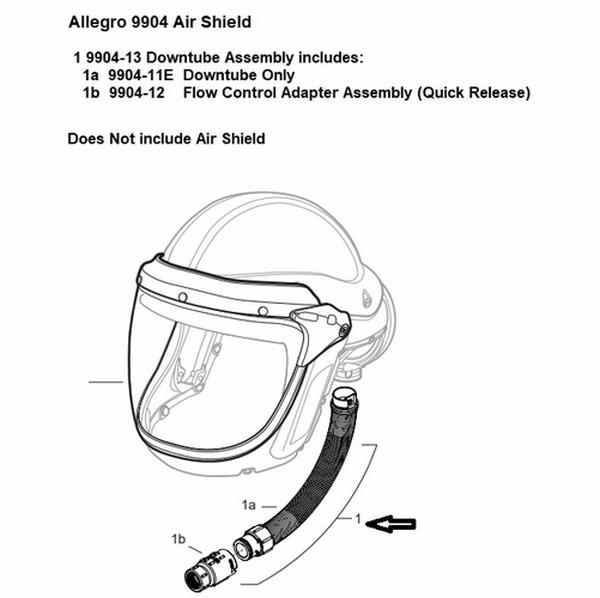 9904-13 Downtube Assembly Kit