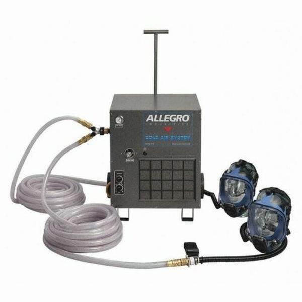 Allegro 2-Worker Full Mask Breathing Cold Air Respirator System (9200-02CA)