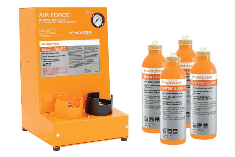 57D028 Air Force Spatter Block HT Start-Up Kit - 208 Liter
