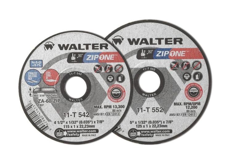 11T652 5 x 0.03 x 0.87 in. Zip One Arbor Cutting Wheel