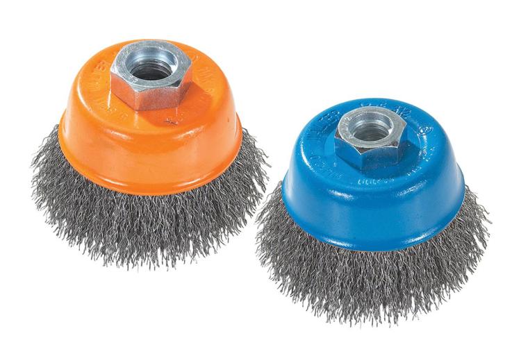 13E514 5 x 0.62 in.-11 Stainless Steel Wire Cup Brush