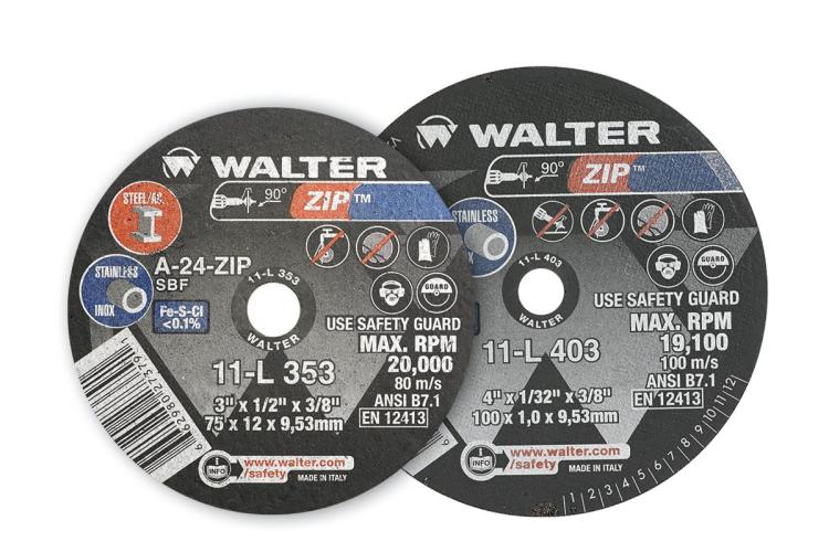 11L231 2 x 0.25 x 0.31 in. Zip Cut Off Wheel - Arbor Type 1