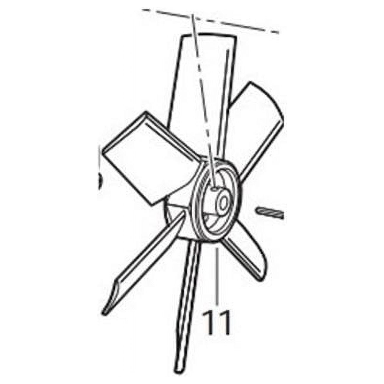 9515-14EX 6 Blade Exhaust Fan