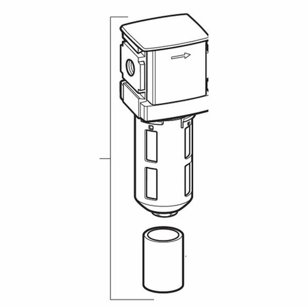 Picture of Allegro 9872-03 1st Stage Pre-Filter Assembly for 2 Worker