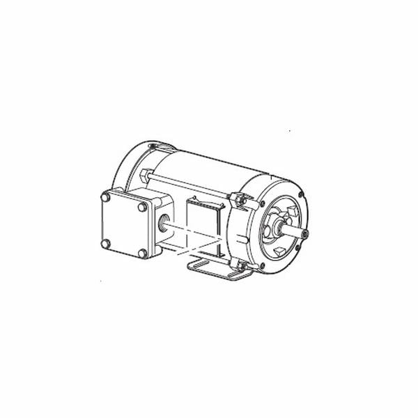 9833-100 EX Motor with Single Phase