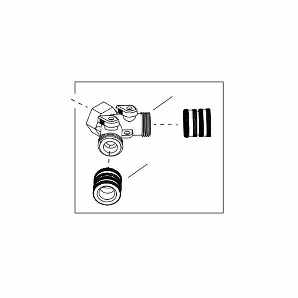 Allegro Y-Adapter with EF Couplers (9825-EFY)