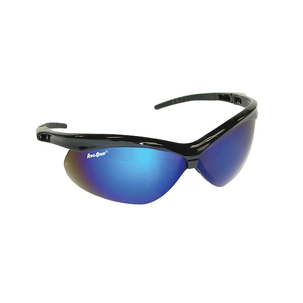 SAFETY GLASS 7000S CHOCO LENS BLUMIRROR FINISH
