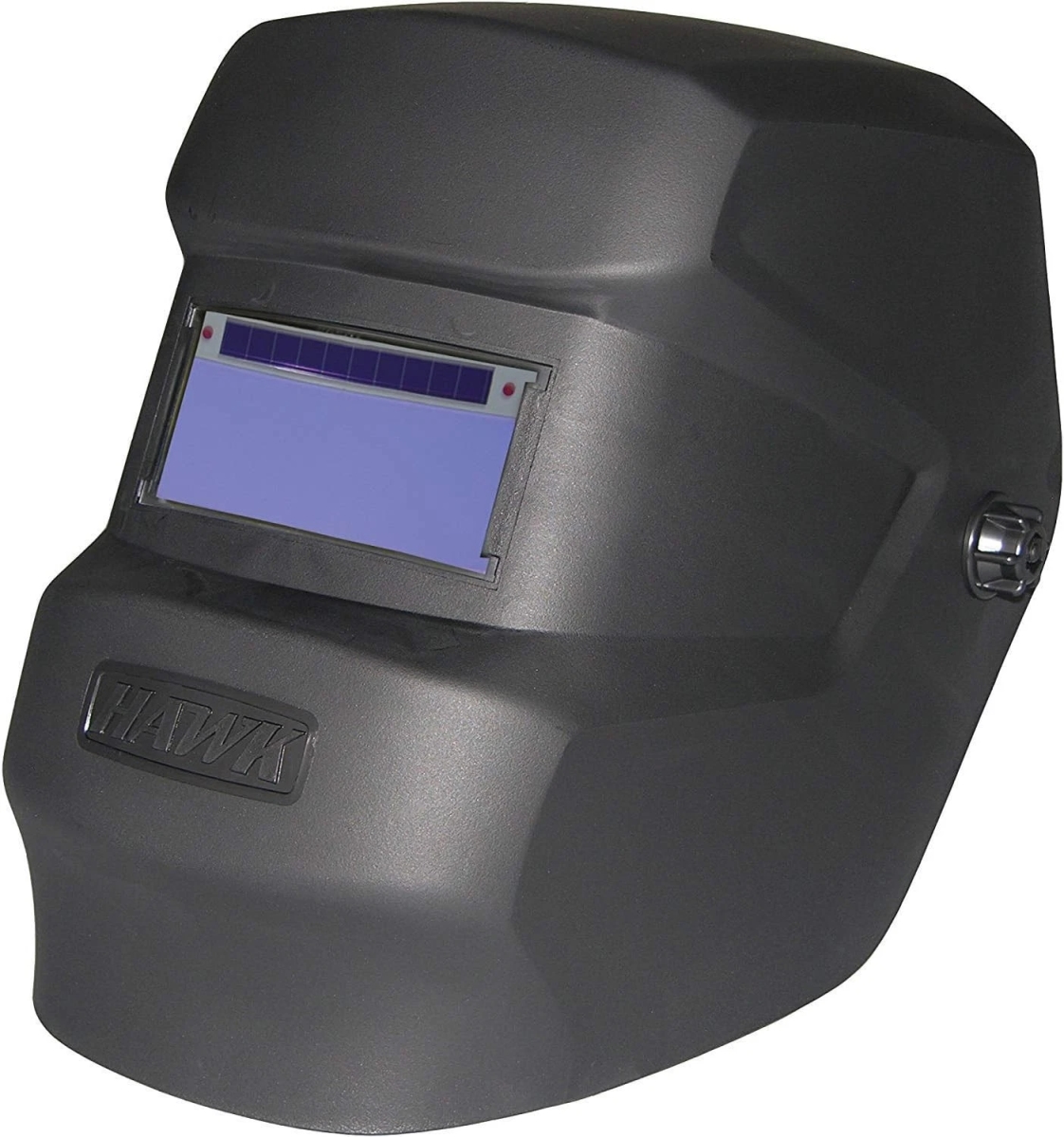 T240-10-0300 2 x 4 in. HAWK Welding Helmet - Black with Tradesman