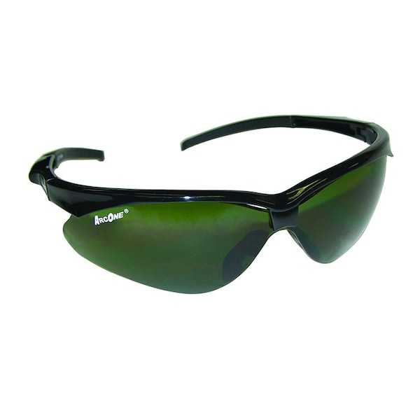 SE-7009 Safety Glasses - Black Frame - IR3