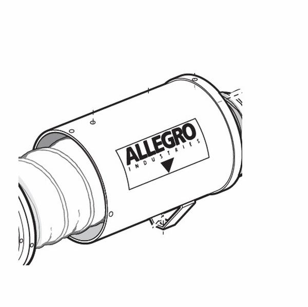 9514-01A 15 ft. Ducting Canister
