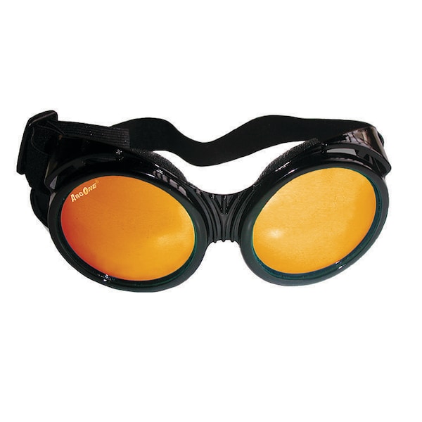 SAFETY GOGGLE w/ clear lens/mirror finish