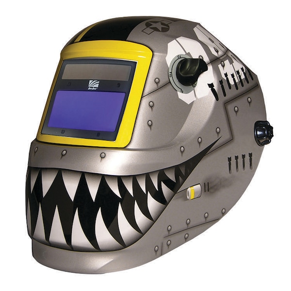 3-1523 Welding Helmet - Vision Speedway Shell Only -Red