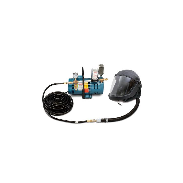 9252-01 Defender Supplied Air Shield & Helmet System, 1-Worker