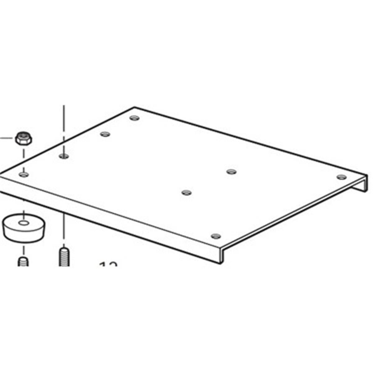9500-88 Blower Base Plate