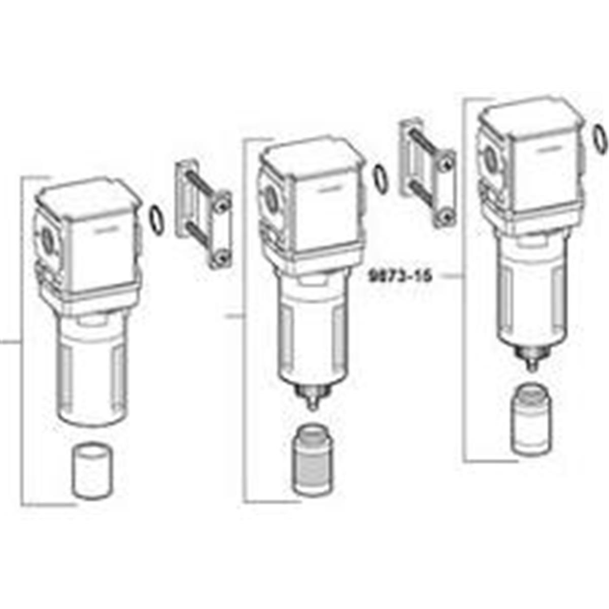 9873-15 .003 Micron Carbon Filter