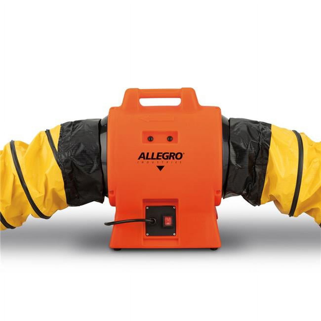 12 in. Axial AC Inline Booster Plastic Blower