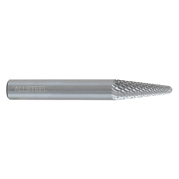 01W331 0.375 in. Carbide Burr Sl-3 Dc - Double-Cut