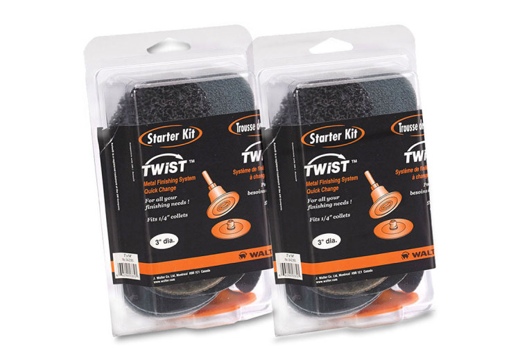 04Z993 3 in. Twist Starter Kit - Black