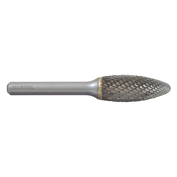 01W330 0.625 in. Carbide Burr Sh-5 Dc - Double-Cut