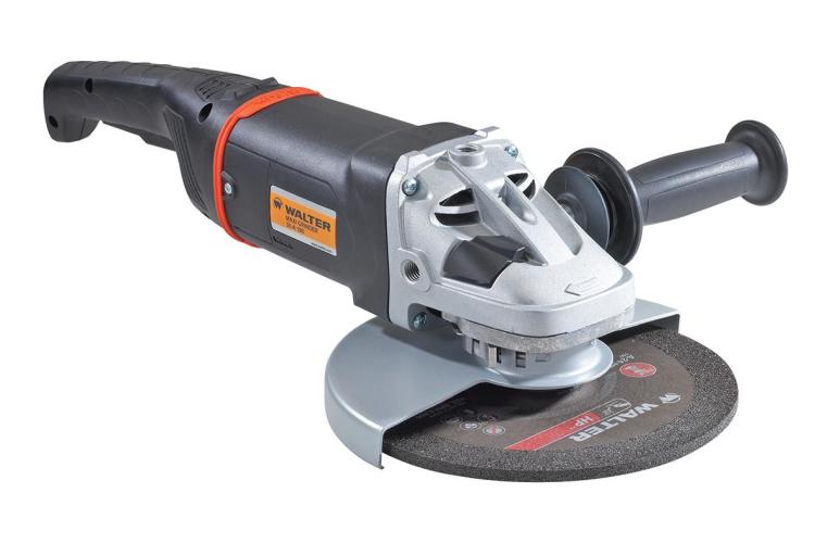 MAXI Angle Grinder, Corded, 9 in, 2,400W (15A), 6,800 RPM, Rotating Back Handle, DUSTGUARD