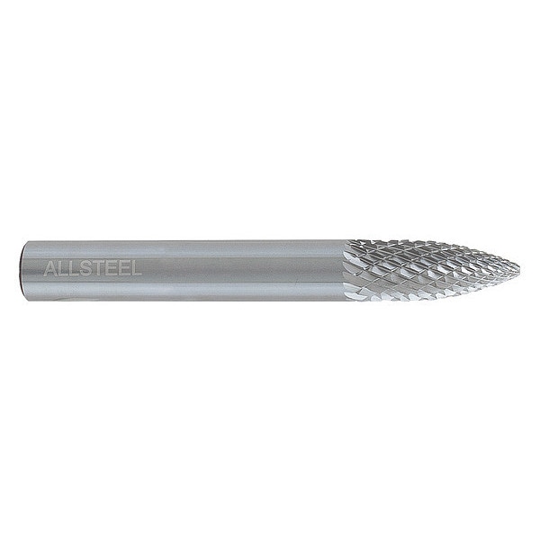 01W646 Allsteel Carbide Burr - SG-3 Double-Cut