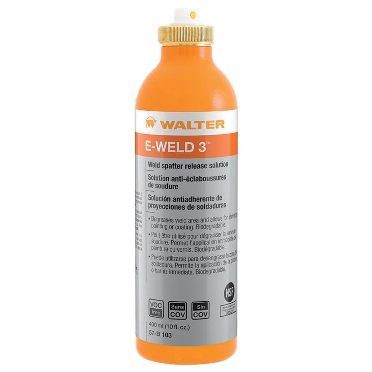 Af Refillable Bottle, E-Weld 3 Welding Anti-Spatter