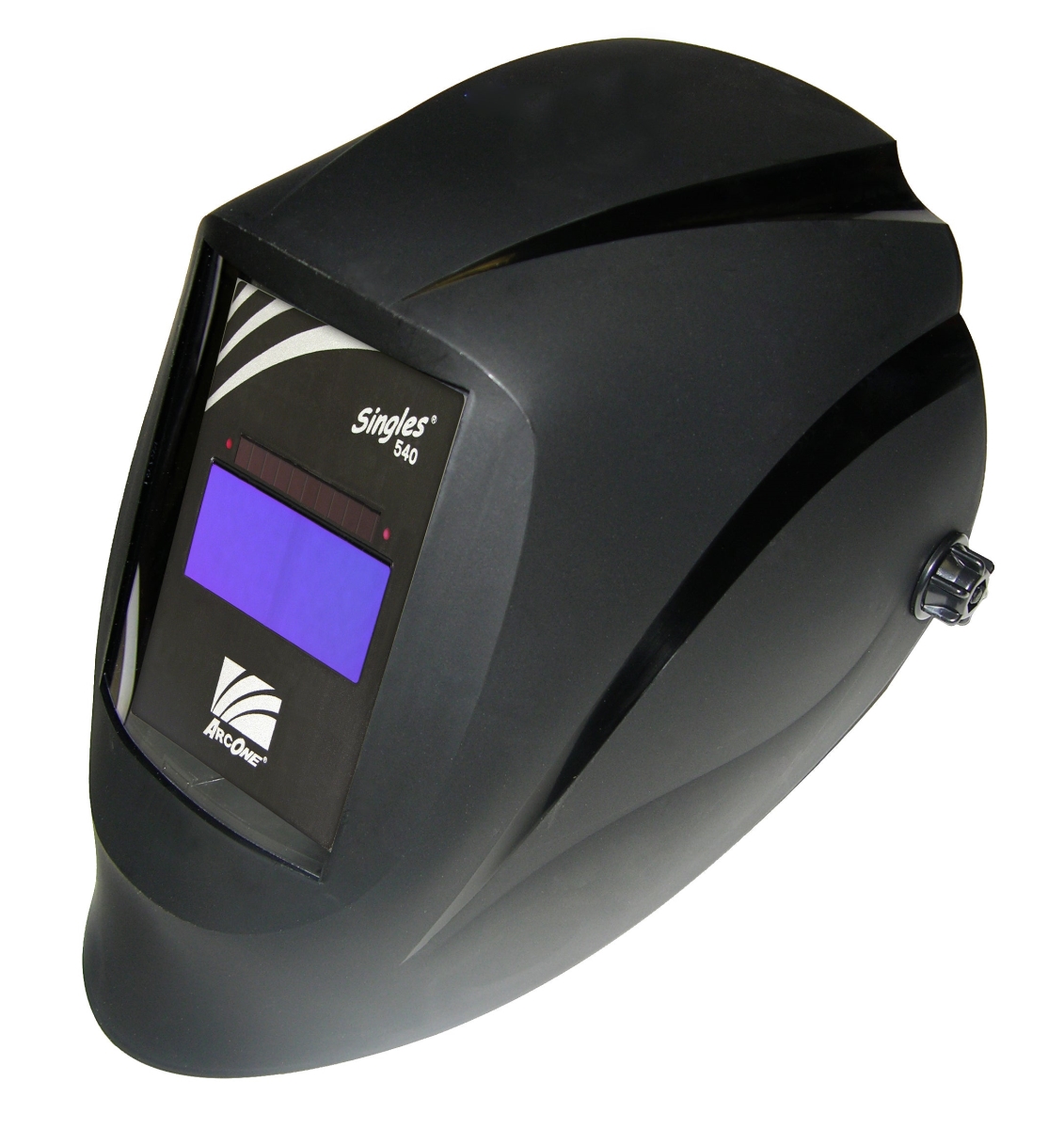 S540-10-1500 5 x 4 in. Vision Welding Helmet - Black