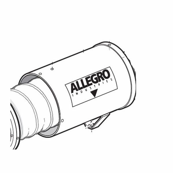 9514-02A 25 ft. Ducting Canister