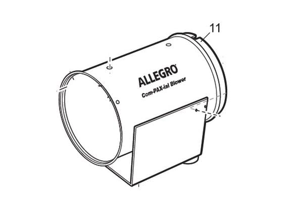 Alton International 135091 10 in. 20V Cordless Electric Snow Shovel